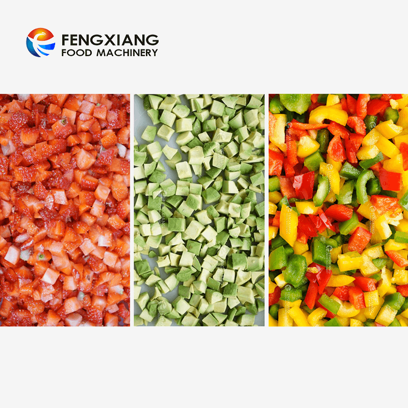 Fengxiang FC-301L Machine de découpe de fruits et légumes multifonction automatique à double tête