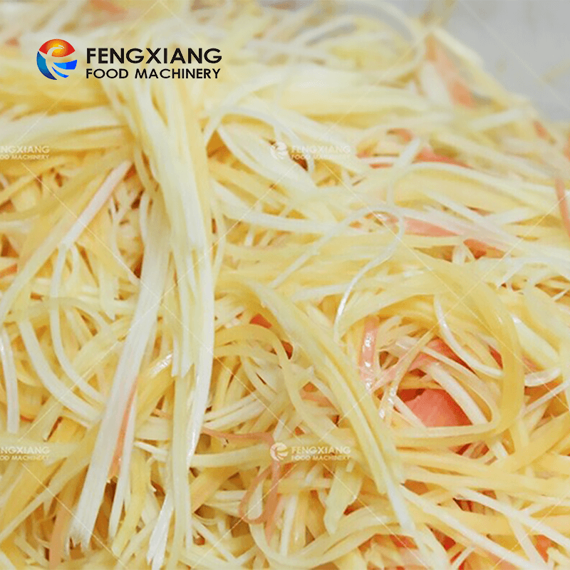 Fengxiang FC-501 automatique légumes fruits papaye carotte pommes de terre bandes déchiqueteuse déchiquetage trancheuse Machine