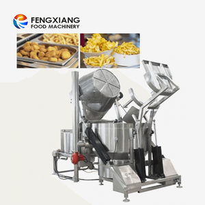 FR-QI Automatique Frit Collations Alimentaire Banane Noix Frites Pommes De Terre Chips Poulet Friteuse Machine